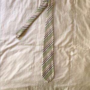 Striped tie